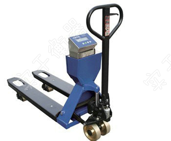 2500公斤輪式防爆叉車秤